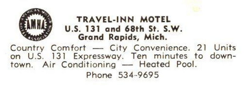 Travel-Inn Motel - Vintage Postcard